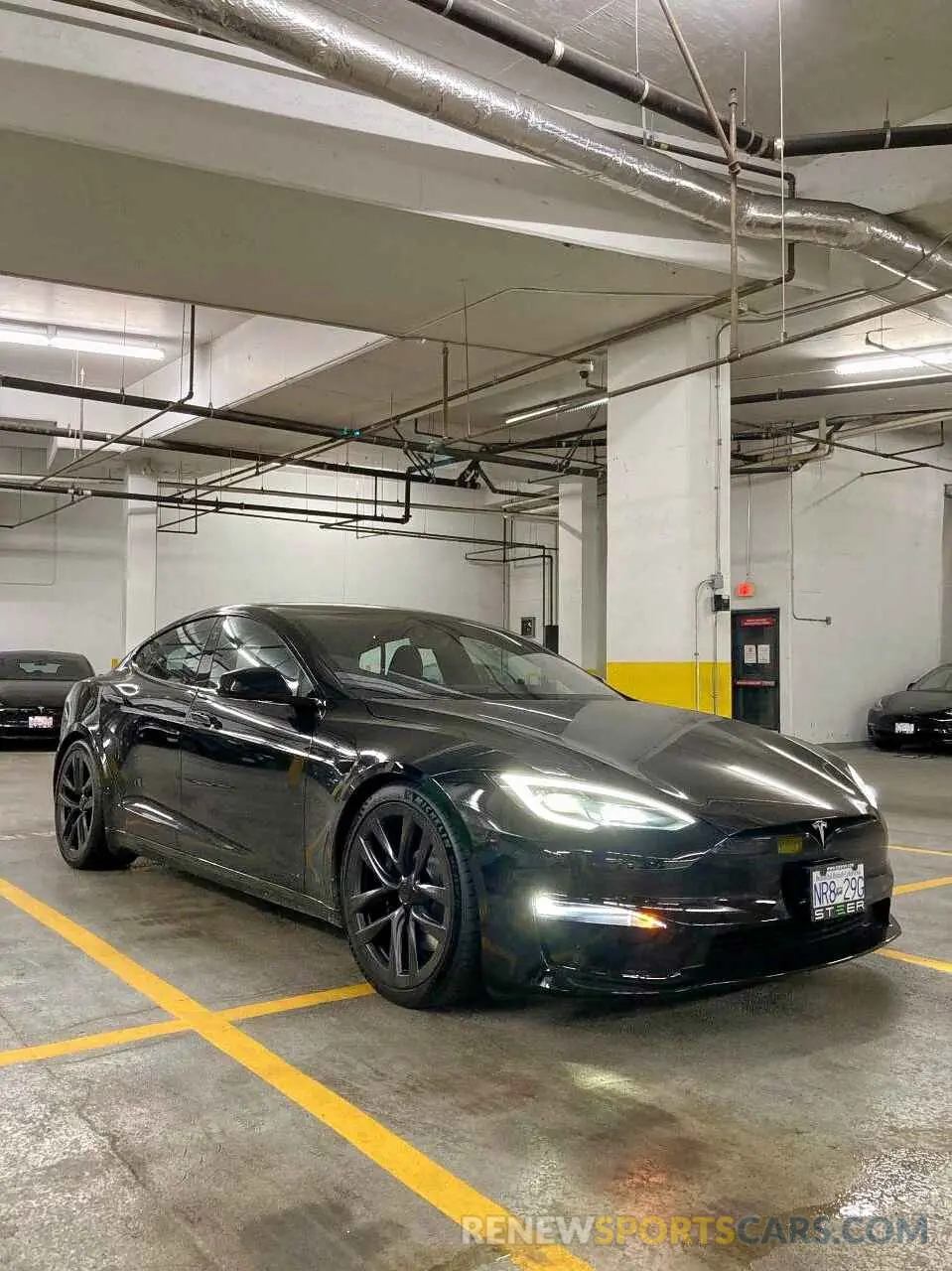 1 fotografías del automóvil dañado 5YSJA1E53NF483461 TESLA MODEL S 2022