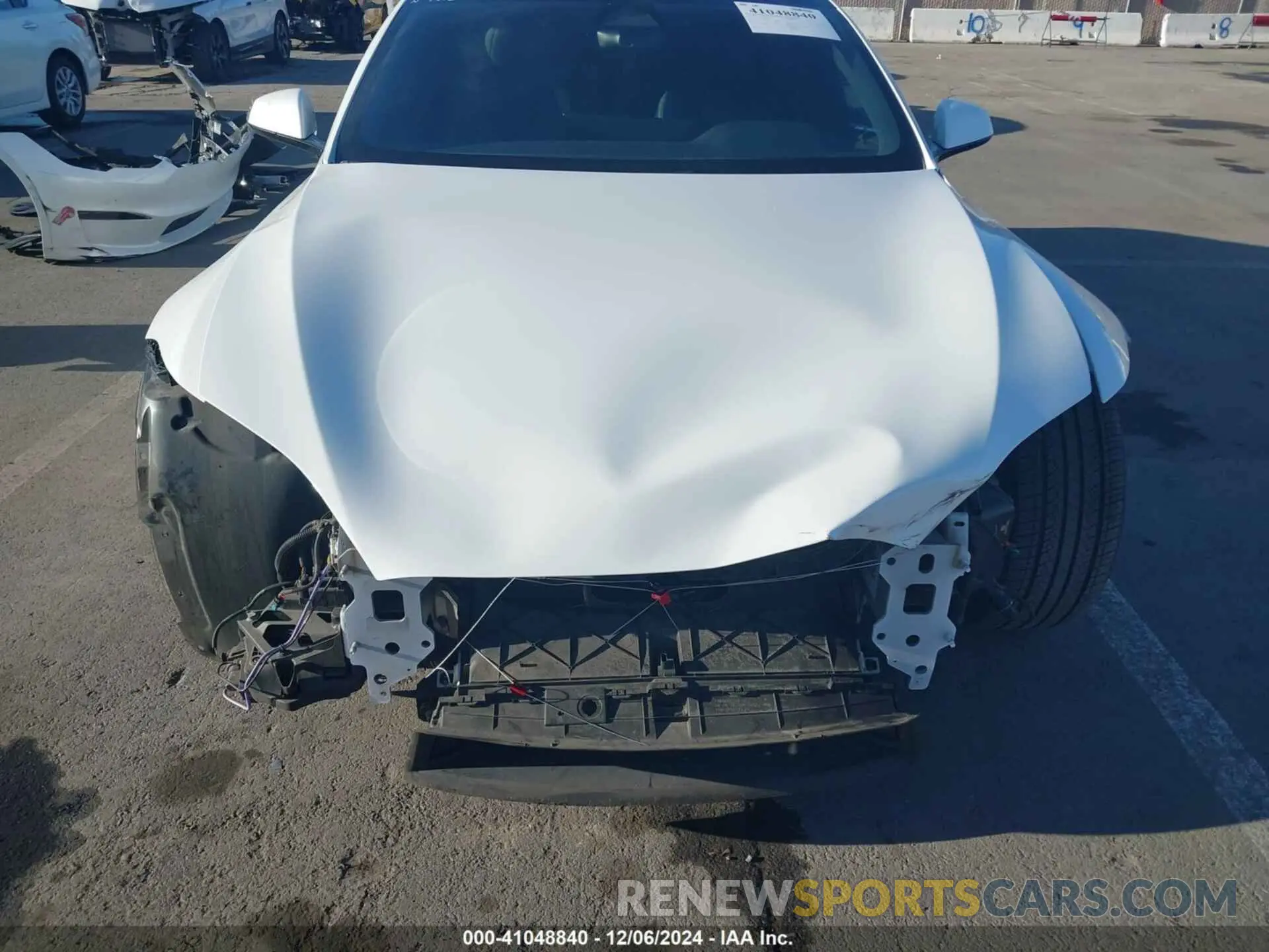 6 fotografías del automóvil dañado 5YJSA1E50PF500073 TESLA MODEL S 2023
