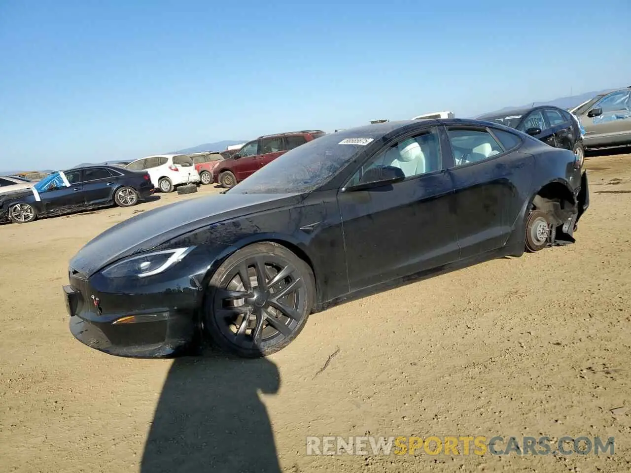 1 fotografías del automóvil dañado 5YJSA1E52PF499802 TESLA MODEL S 2023