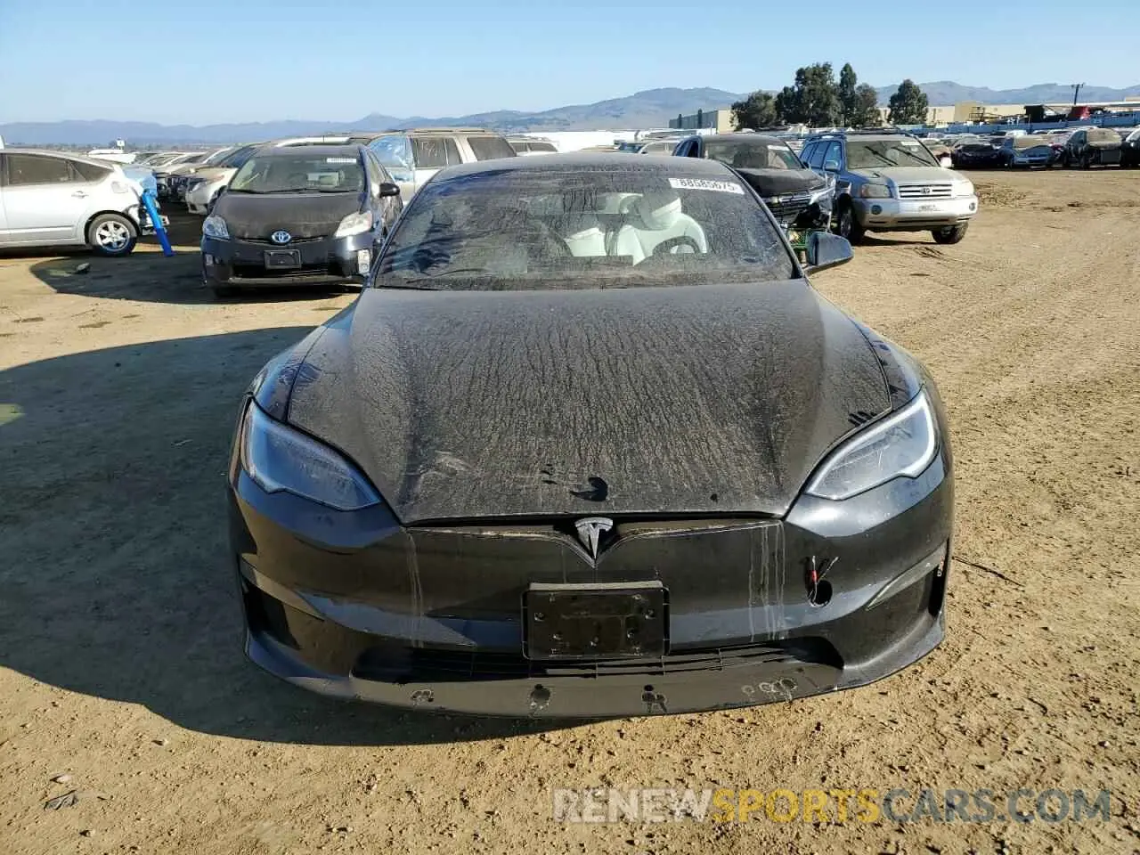 5 fotografías del automóvil dañado 5YJSA1E52PF499802 TESLA MODEL S 2023