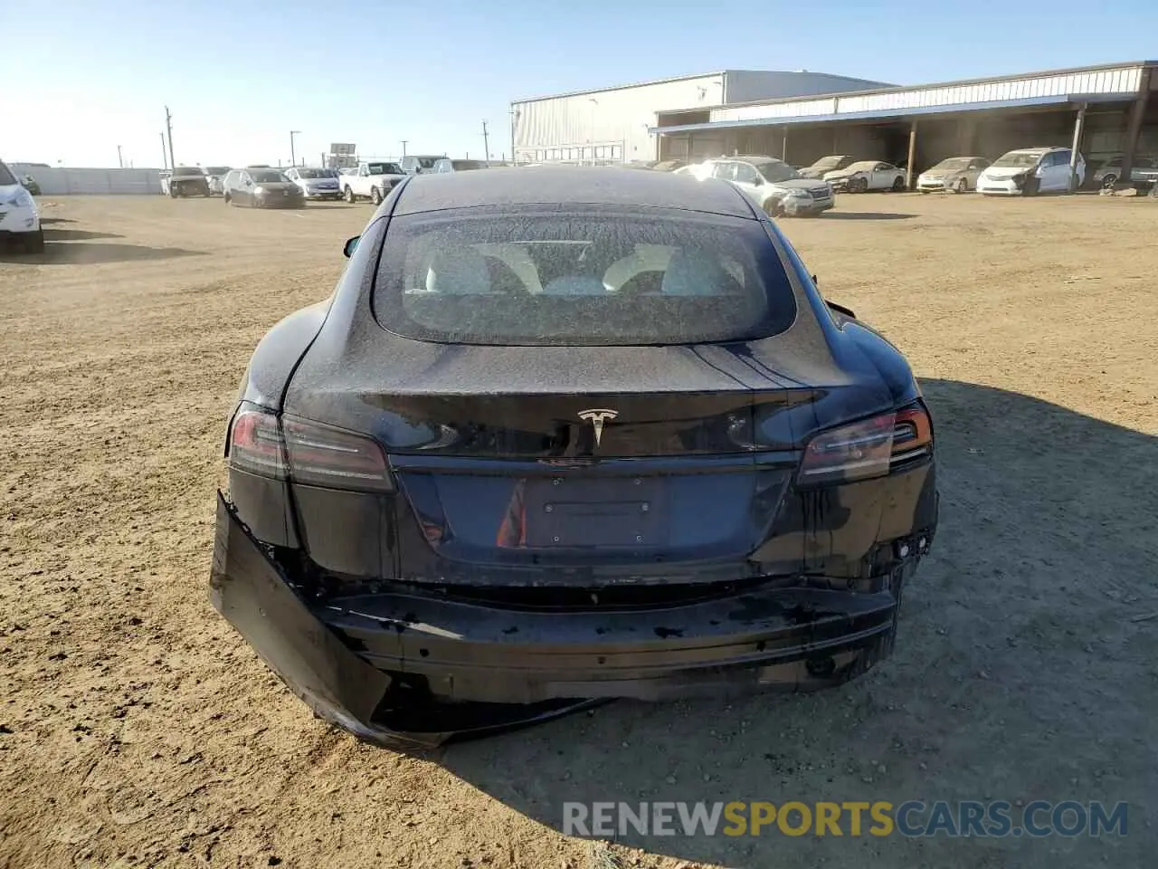 6 fotografías del automóvil dañado 5YJSA1E52PF499802 TESLA MODEL S 2023