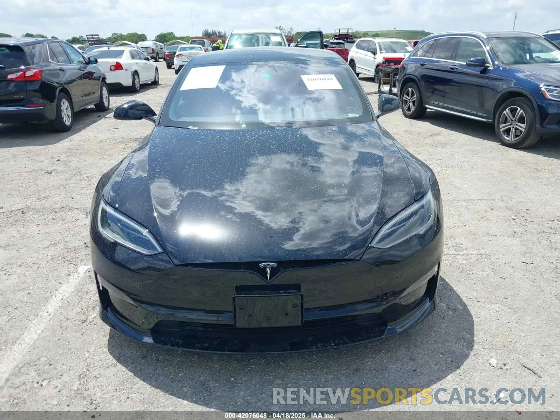 13 fotografías del automóvil dañado 5YJSA1E52PF531227 TESLA MODEL S 2023