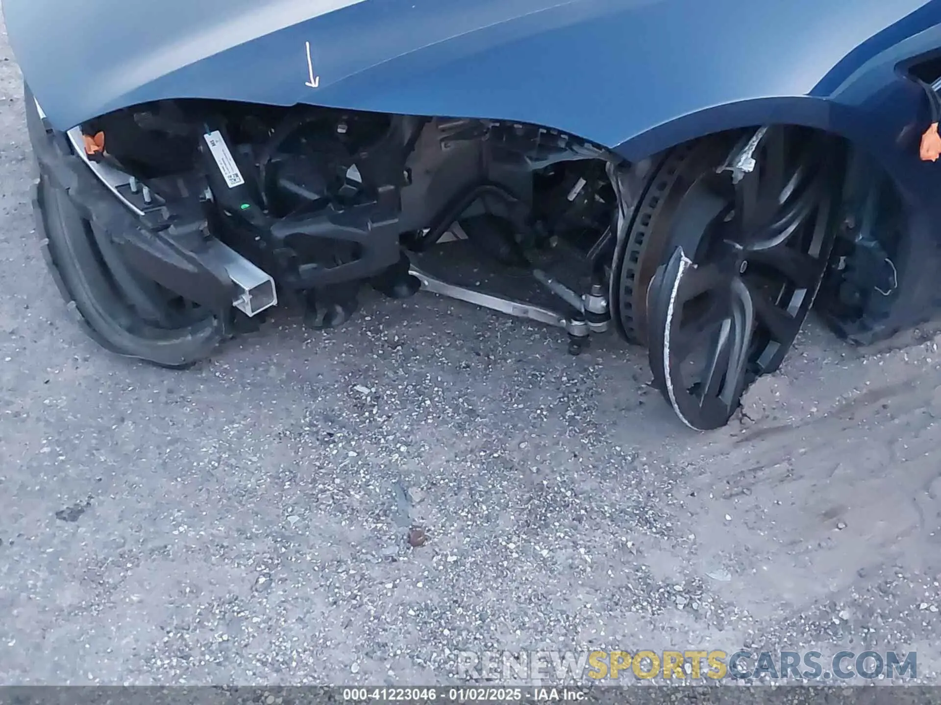 20 fotografías del automóvil dañado 5YJSA1E53PF518986 TESLA MODEL S 2023
