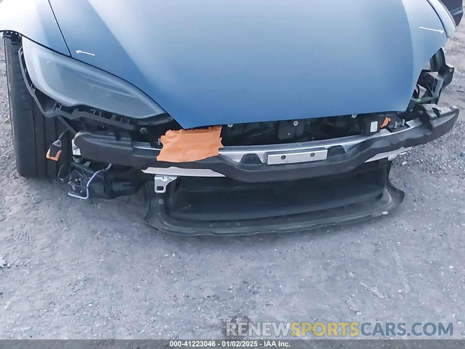 6 fotografías del automóvil dañado 5YJSA1E53PF518986 TESLA MODEL S 2023