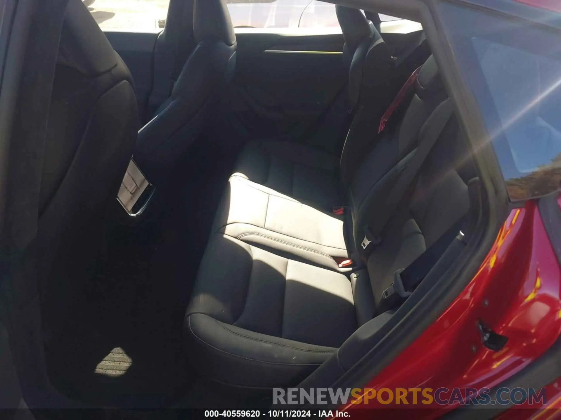 8 fotografías del automóvil dañado 5YJSA1E53PF523735 TESLA MODEL S 2023