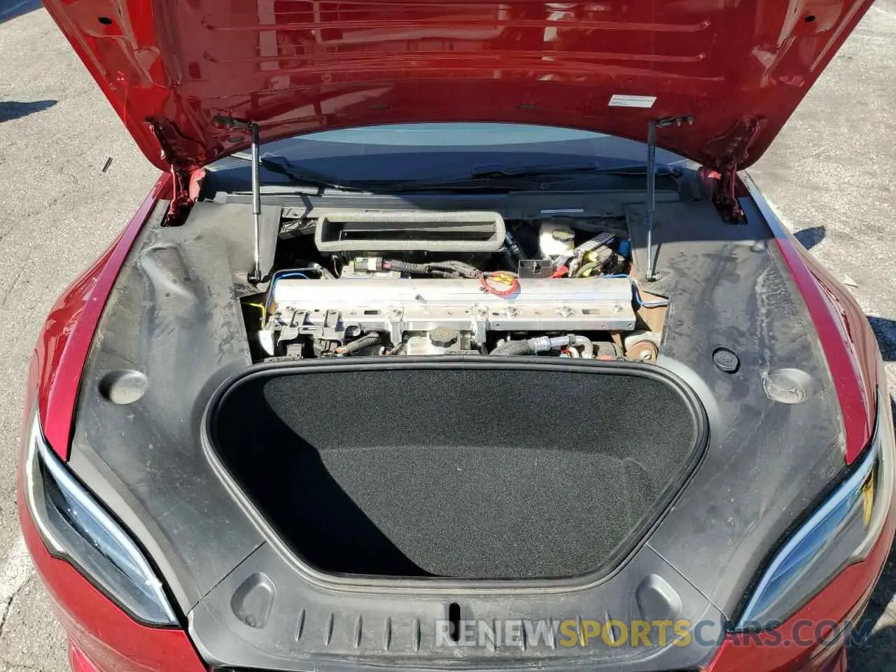 11 fotografías del automóvil dañado 5YJSA1E53PF525324 TESLA MODEL S 2023