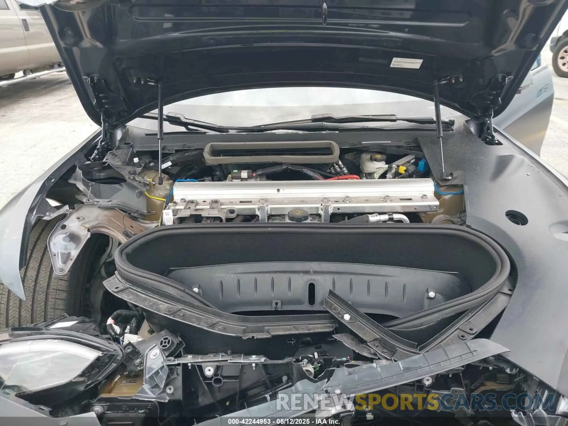 10 fotografías del automóvil dañado 5YJSA1E54PF501565 TESLA MODEL S 2023