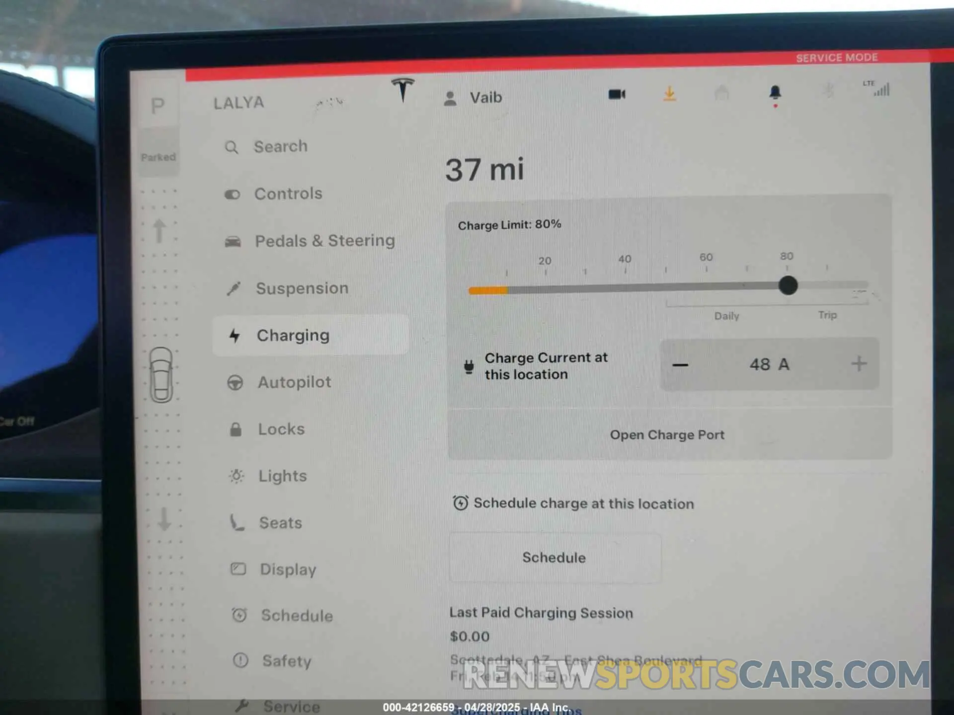 17 fotografías del automóvil dañado 5YJSA1E55PF513708 TESLA MODEL S 2023