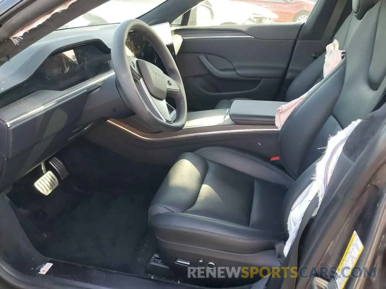 7 fotografías del automóvil dañado 5YJSA1E55PF522232 TESLA MODEL S 2023
