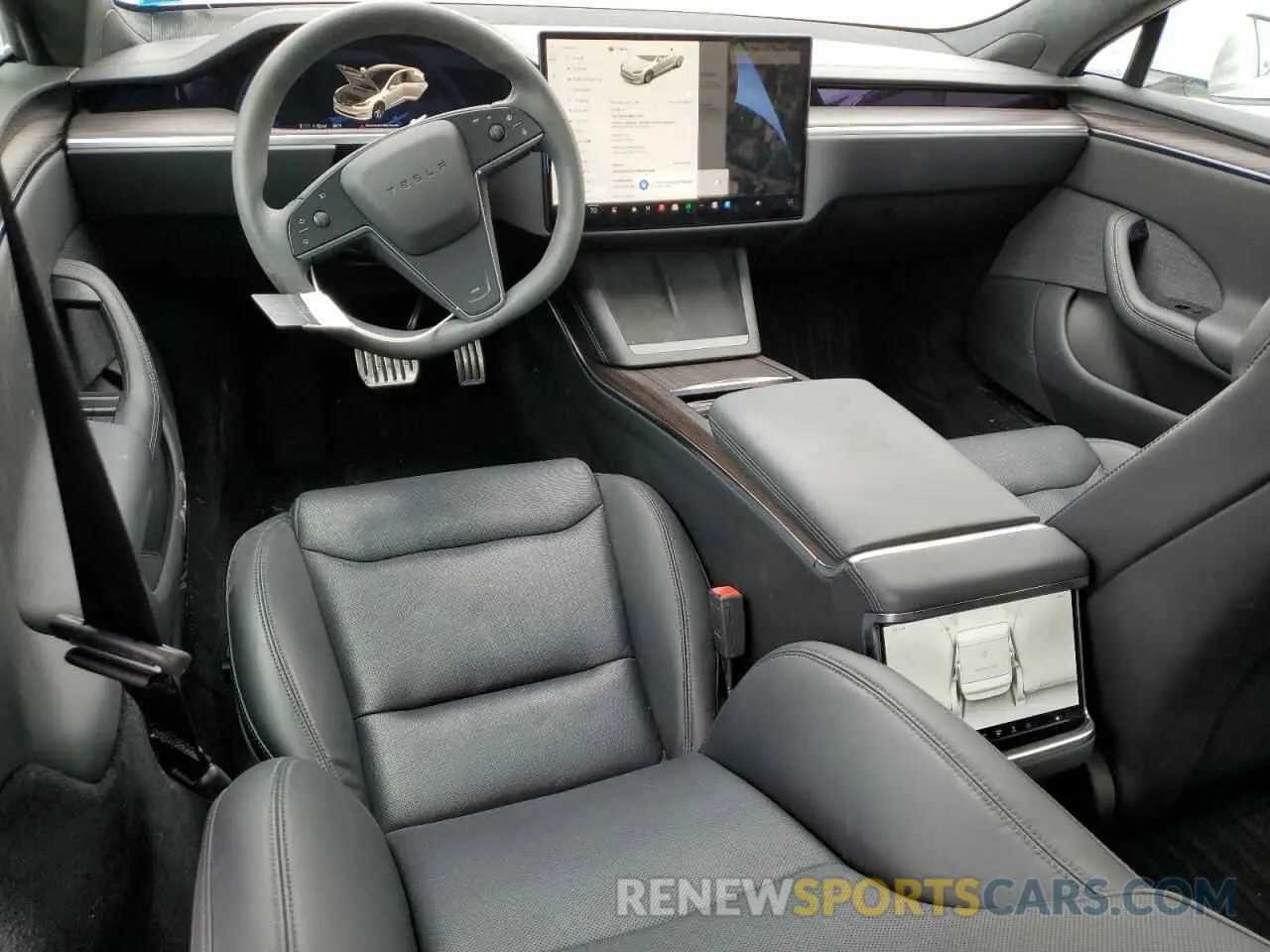 8 fotografías del automóvil dañado 5YJSA1E56PF510851 TESLA MODEL S 2023