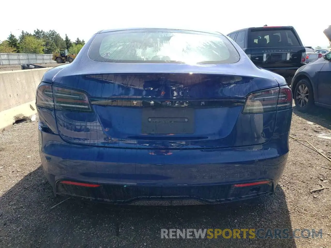 6 fotografías del automóvil dañado 5YJSA1E56PF513152 TESLA MODEL S 2023