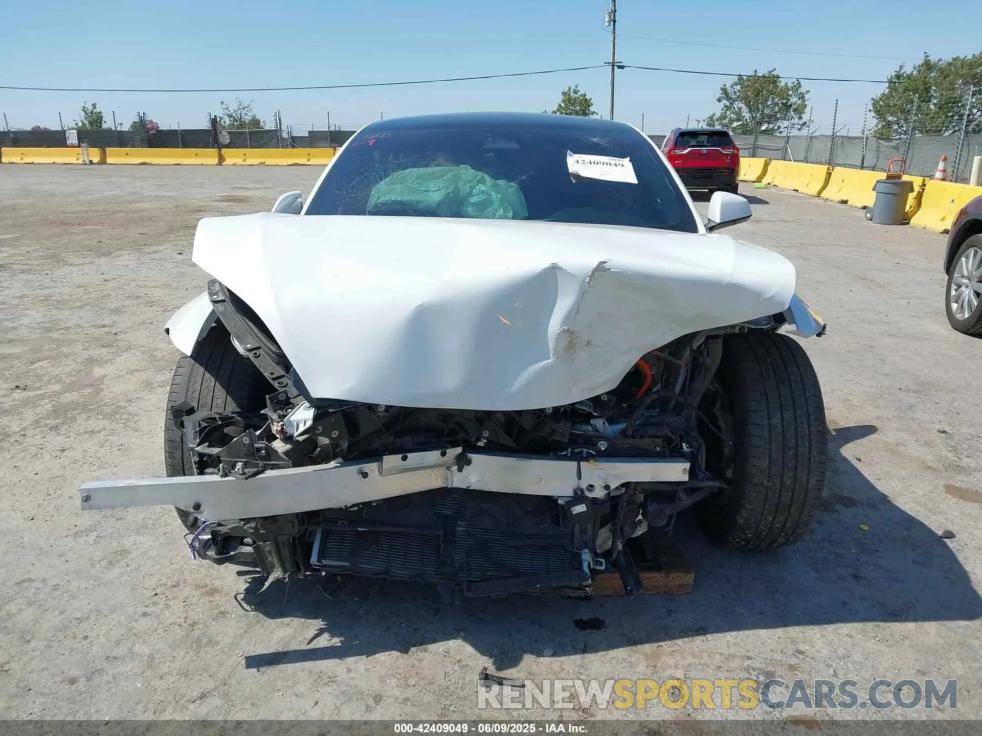 12 fotografías del automóvil dañado 5YJSA1E59PF500816 TESLA MODEL S 2023