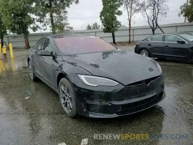 11 fotografías del automóvil dañado 5YJSA1E59PF514540 TESLA MODEL S 2023