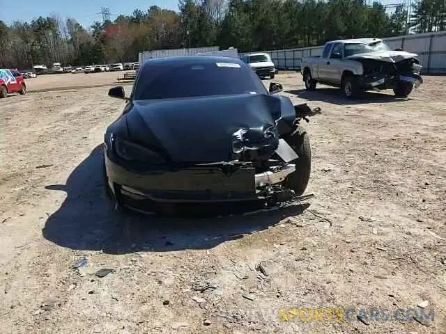 11 fotografías del automóvil dañado 5YJSA1E59PF526333 TESLA MODEL S 2023