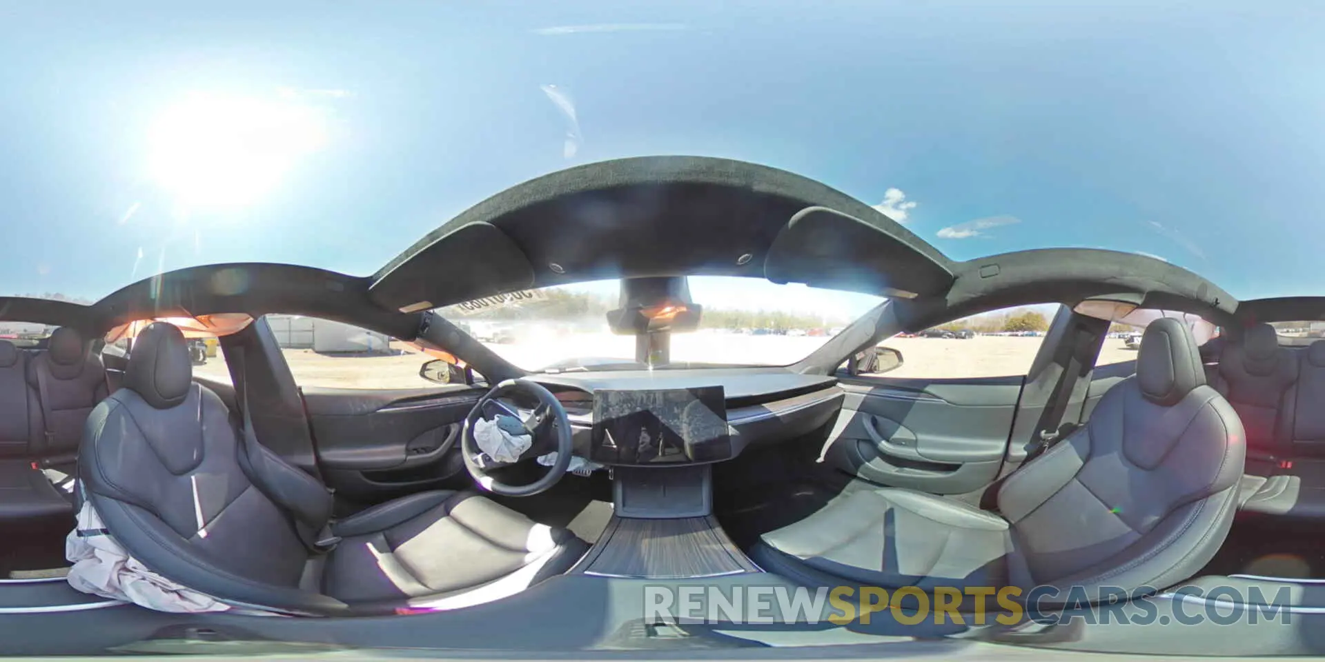 13 fotografías del automóvil dañado 5YJSA1E59PF526333 TESLA MODEL S 2023