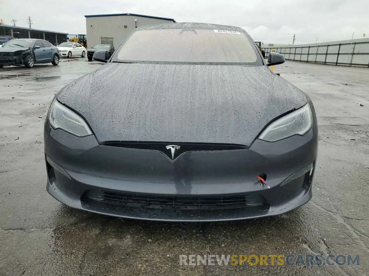 5 fotografías del automóvil dañado 5YJSA1E59PF527952 TESLA MODEL S 2023