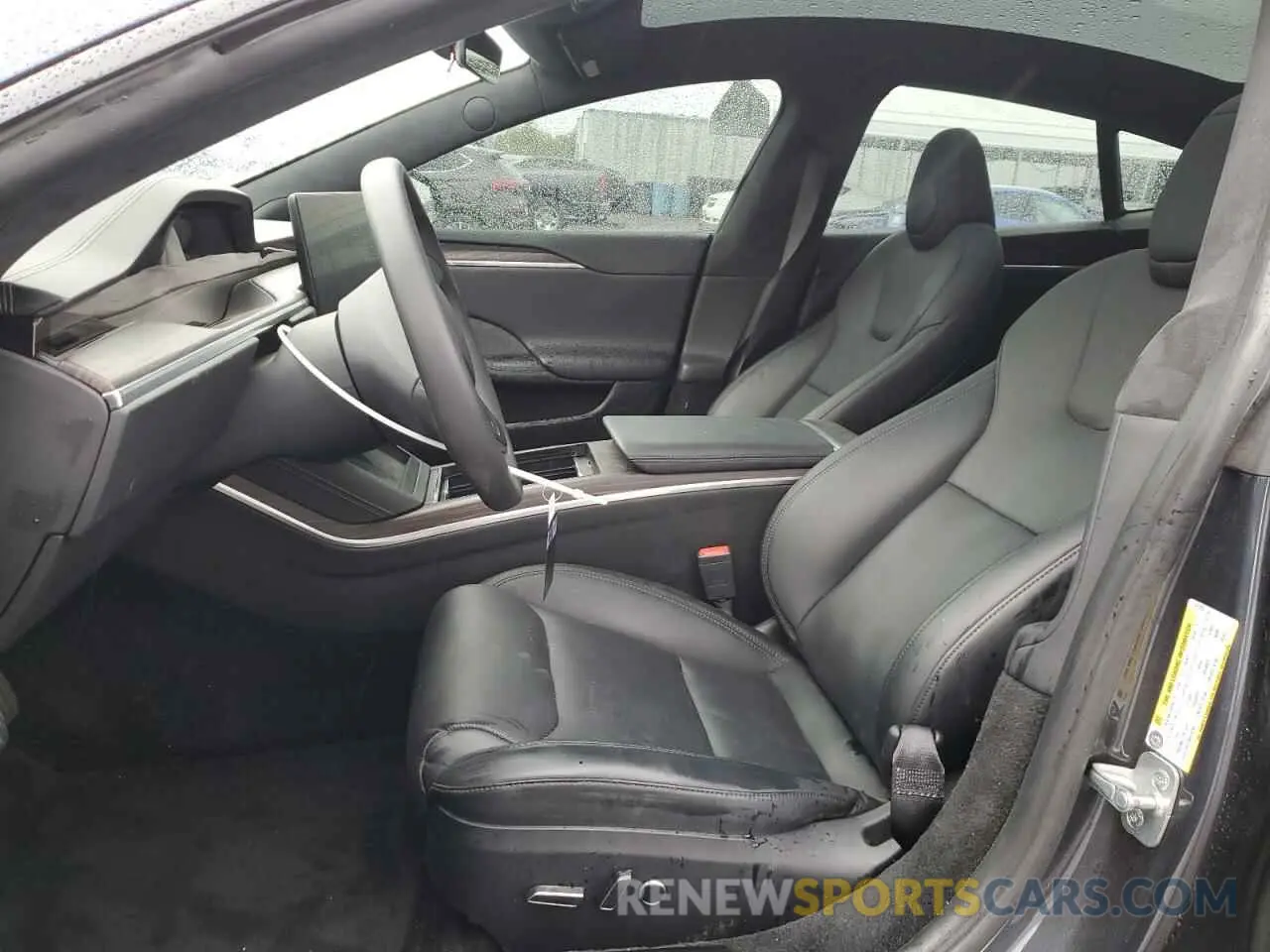 7 fotografías del automóvil dañado 5YJSA1E59PF527952 TESLA MODEL S 2023