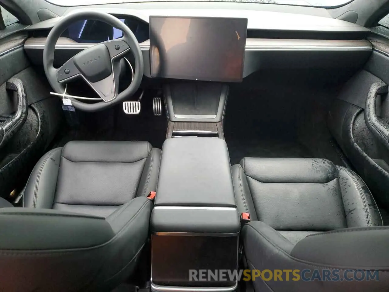 8 fotografías del automóvil dañado 5YJSA1E59PF527952 TESLA MODEL S 2023