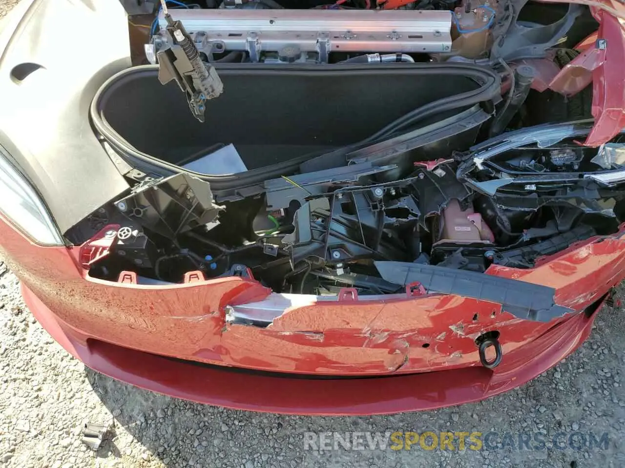 12 fotografías del automóvil dañado 5YJSA1E5XPF499692 TESLA MODEL S 2023