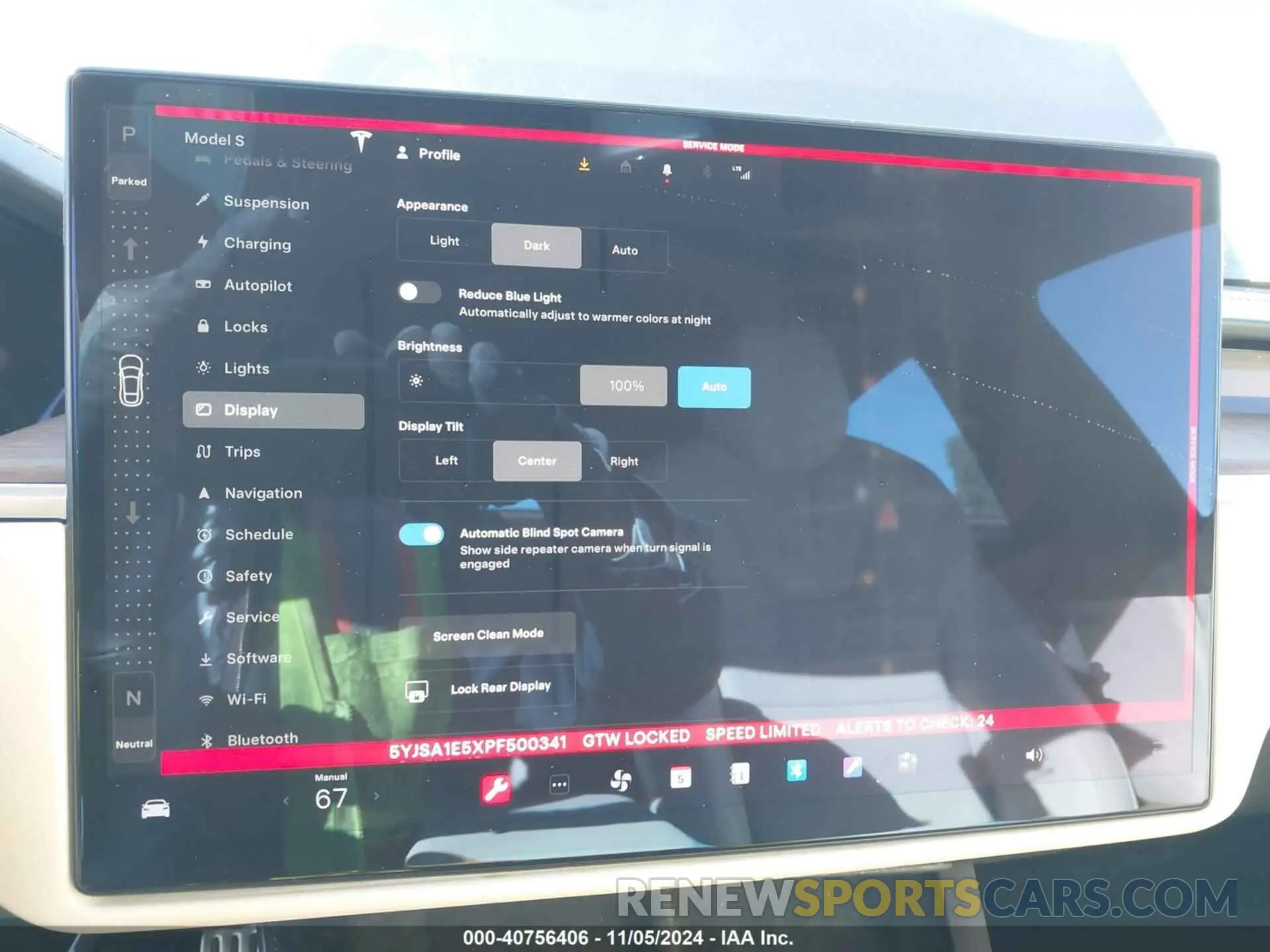 19 fotografías del automóvil dañado 5YJSA1E5XPF500341 TESLA MODEL S 2023