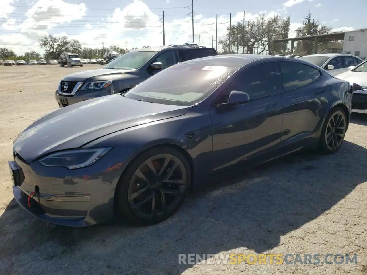 1 fotografías del automóvil dañado 5YJSA1E5XPF512330 TESLA MODEL S 2023