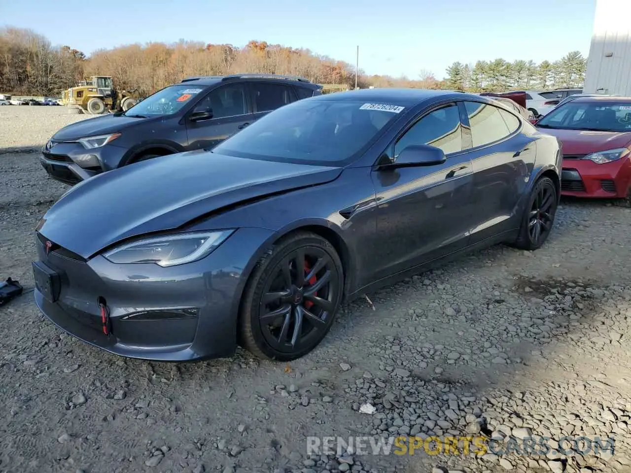 1 fotografías del automóvil dañado 5YJSA1E60PF508053 TESLA MODEL S 2023