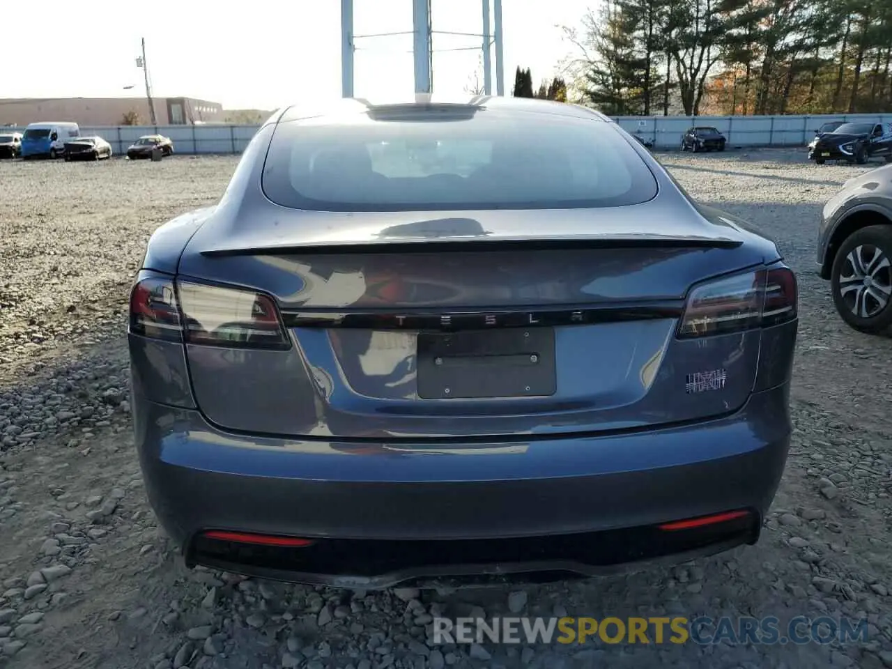6 fotografías del automóvil dañado 5YJSA1E60PF508053 TESLA MODEL S 2023