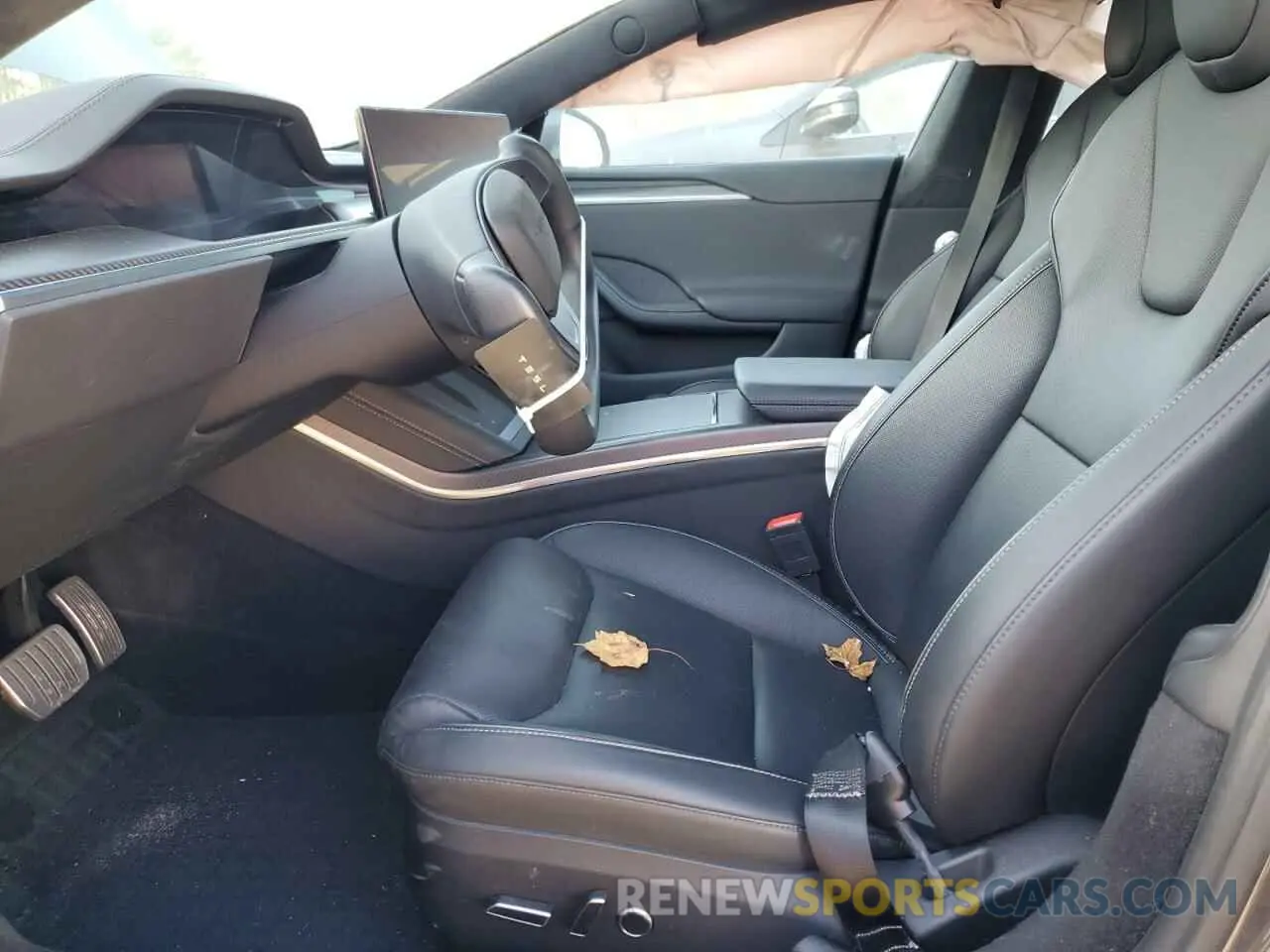 7 fotografías del automóvil dañado 5YJSA1E60PF508053 TESLA MODEL S 2023