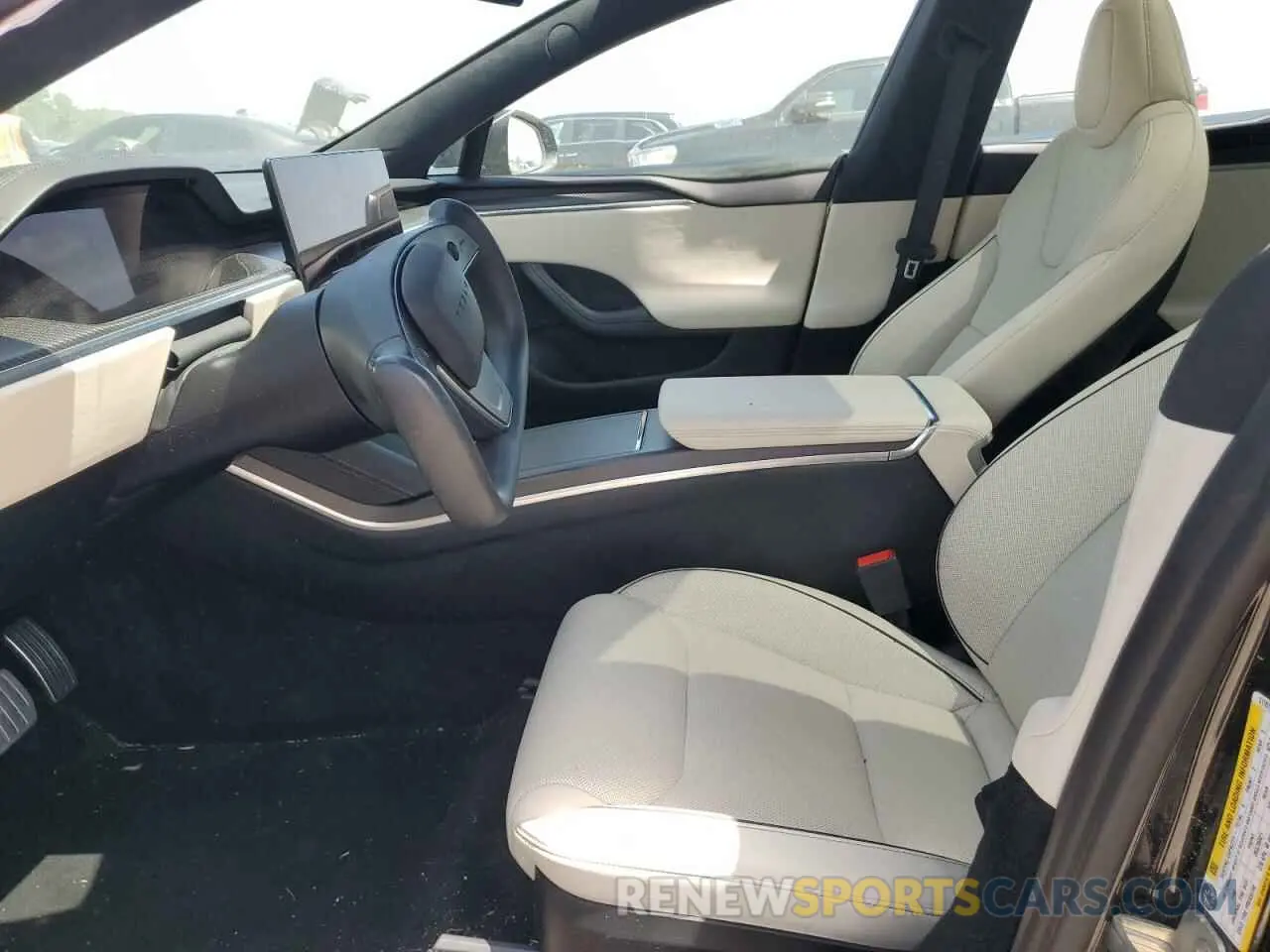 7 fotografías del automóvil dañado 5YJSA1E62PF511875 TESLA MODEL S 2023