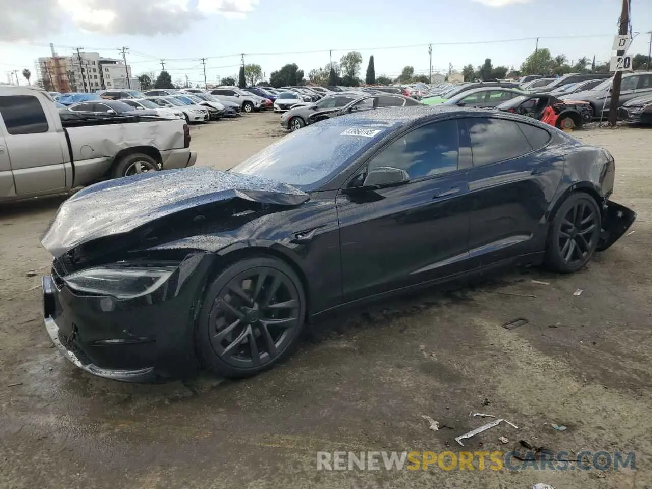 1 fotografías del automóvil dañado 5YJSA1E63PF498778 TESLA MODEL S 2023