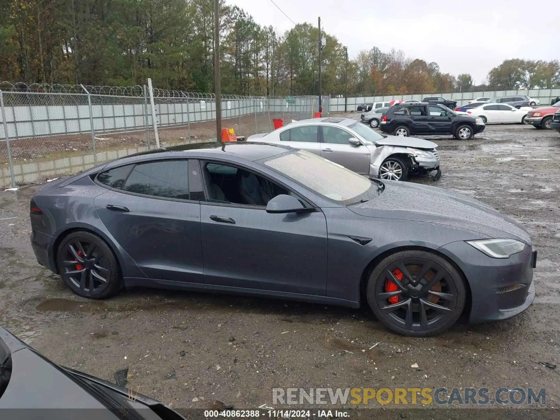 14 fotografías del automóvil dañado 5YJSA1E63PF502862 TESLA MODEL S 2023