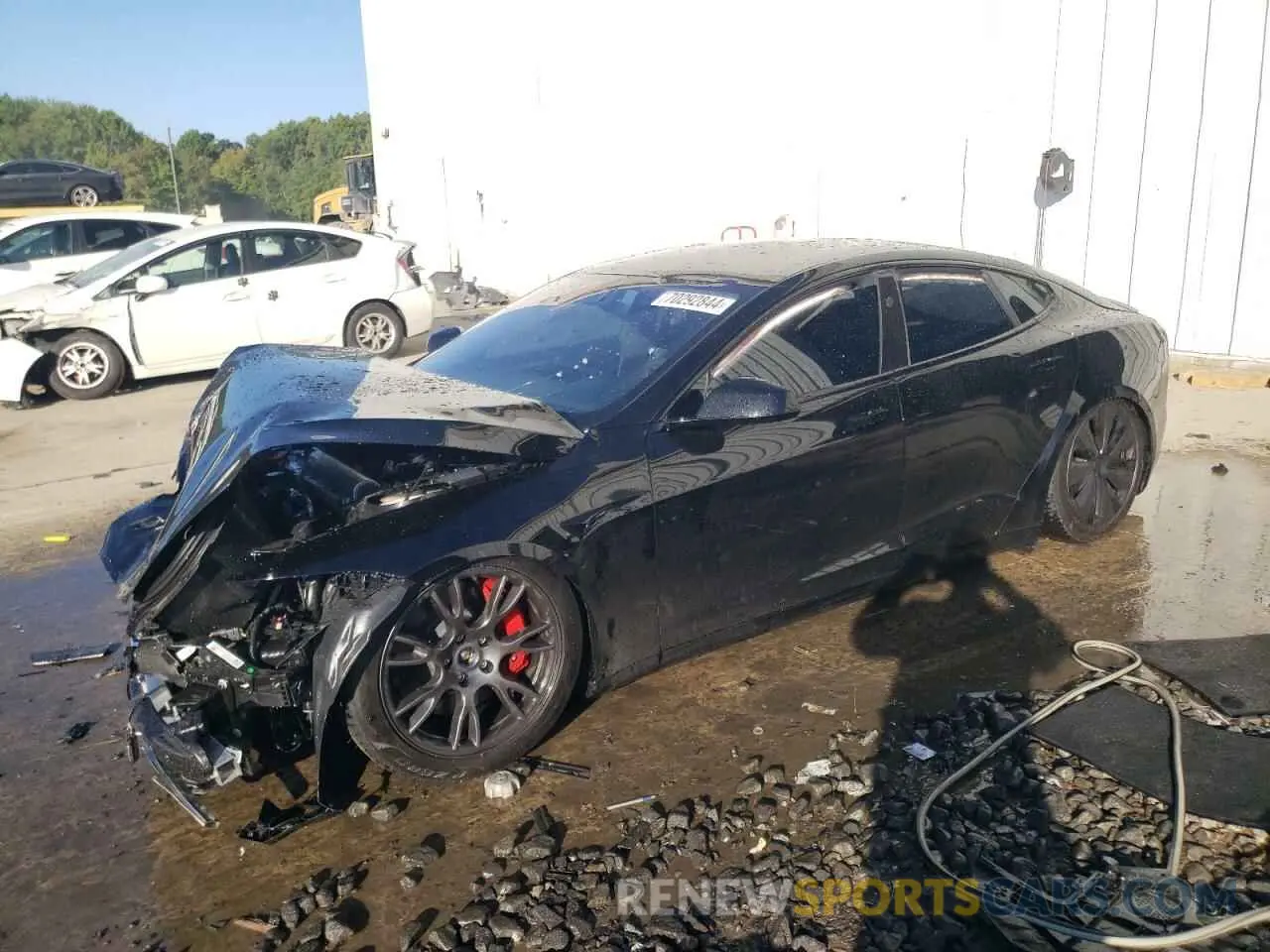 1 fotografías del automóvil dañado 5YJSA1E63PF524294 TESLA MODEL S 2023