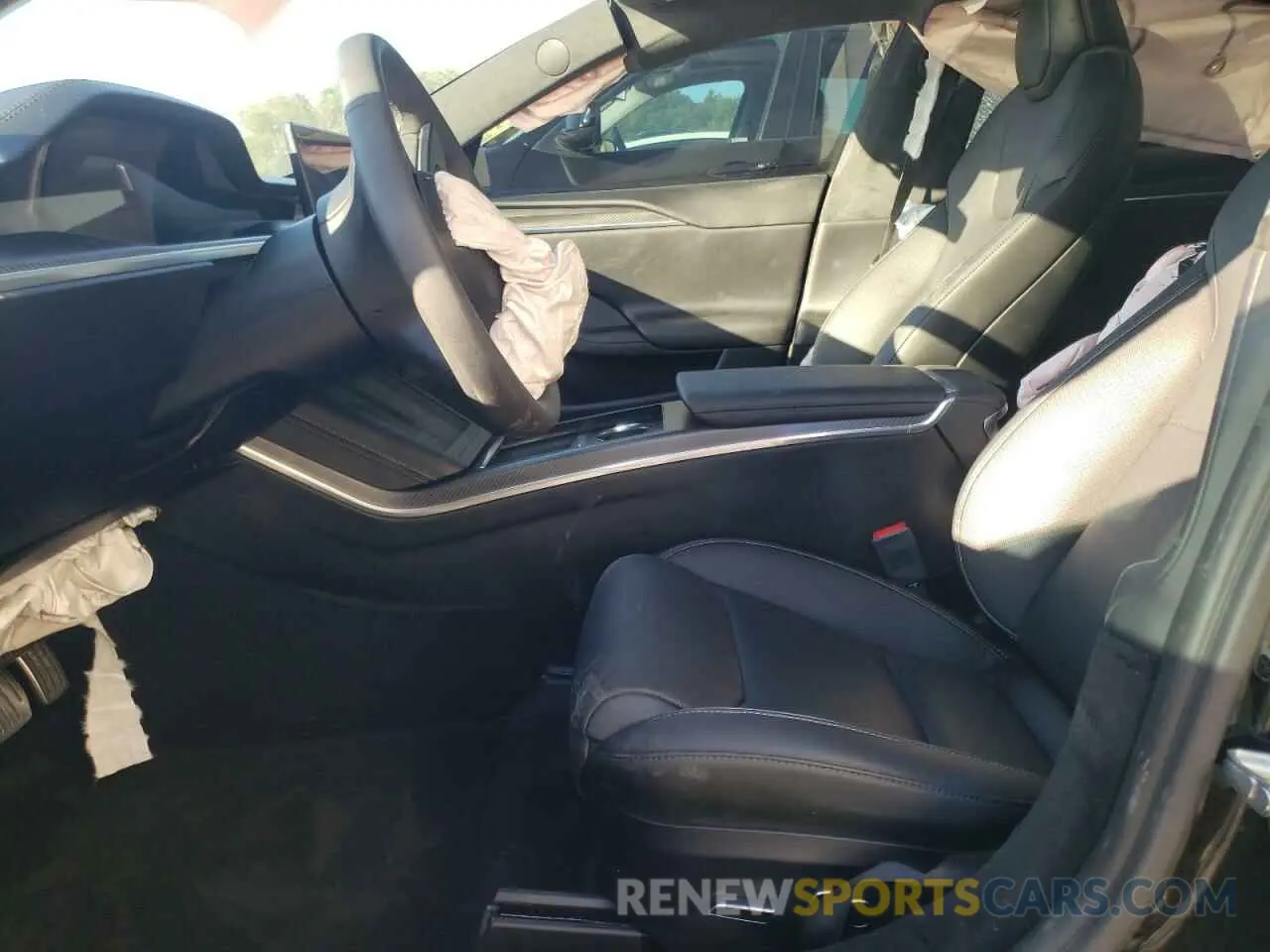 7 fotografías del automóvil dañado 5YJSA1E63PF524294 TESLA MODEL S 2023