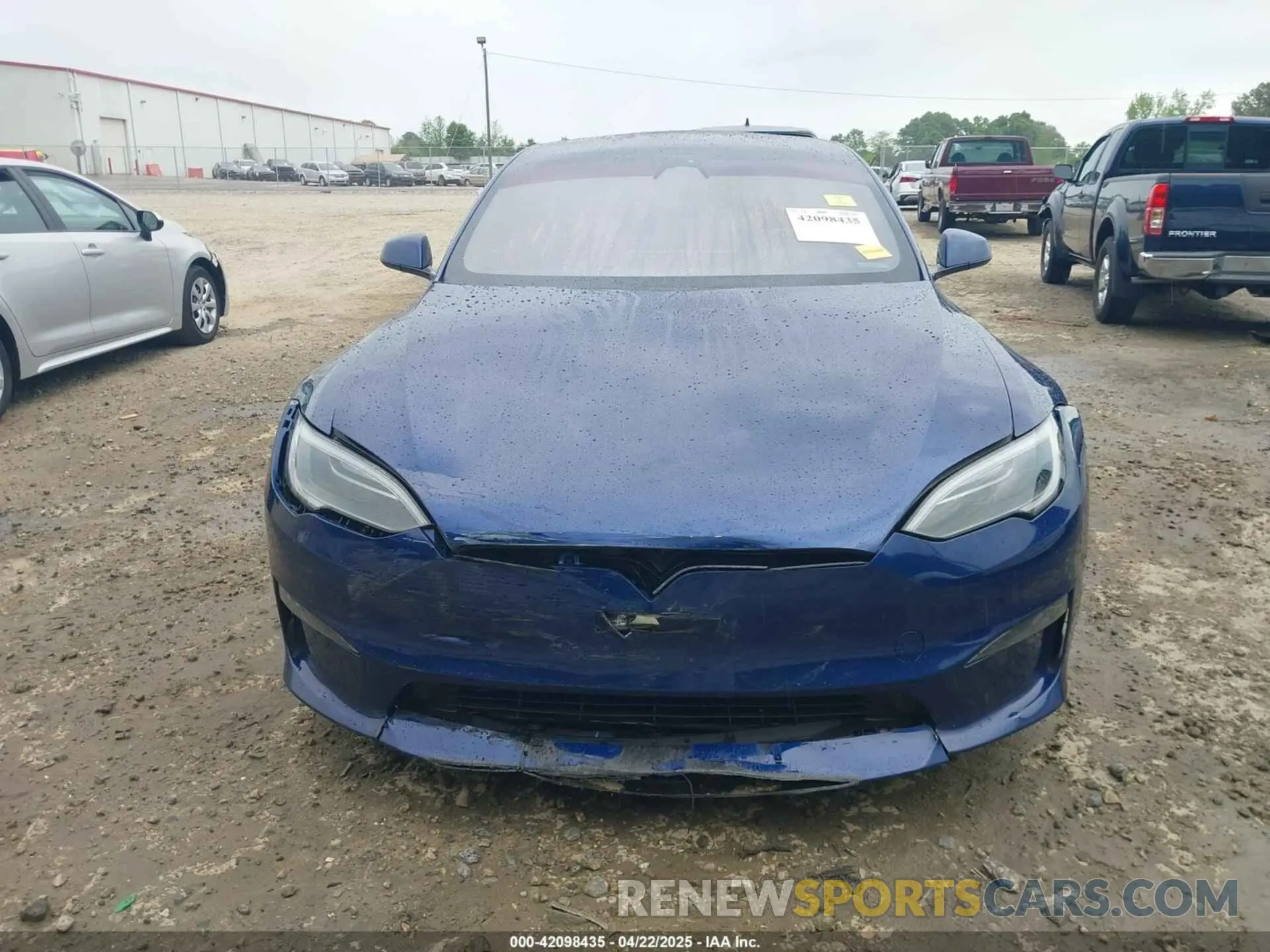 12 fotografías del automóvil dañado 5YJSA1E64PF525308 TESLA MODEL S 2023