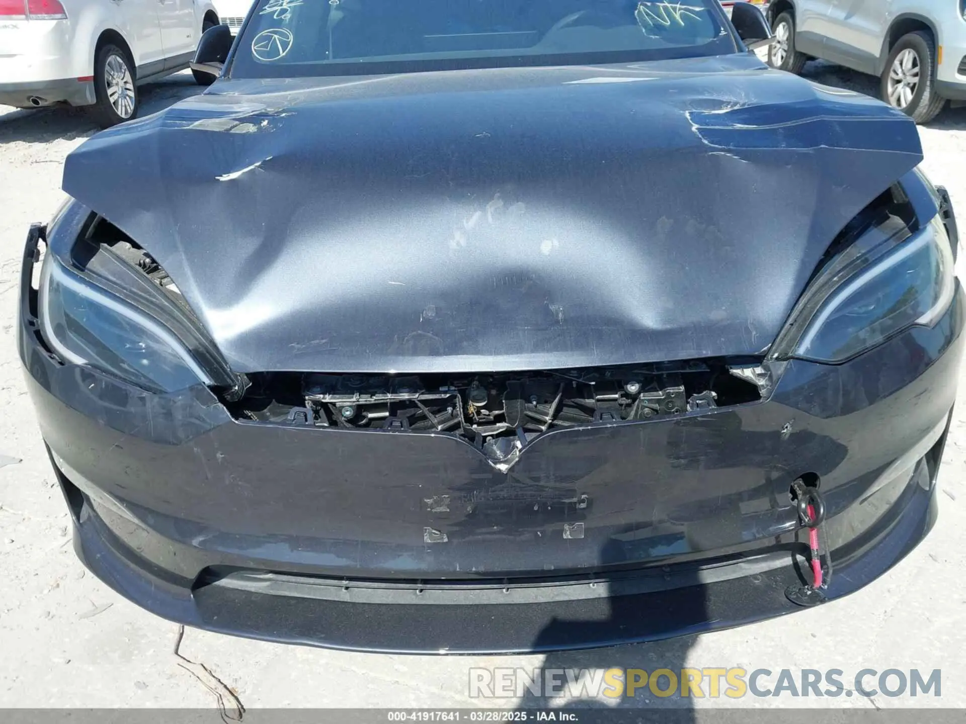 19 fotografías del automóvil dañado 5YJSA1E66PF528906 TESLA MODEL S 2023