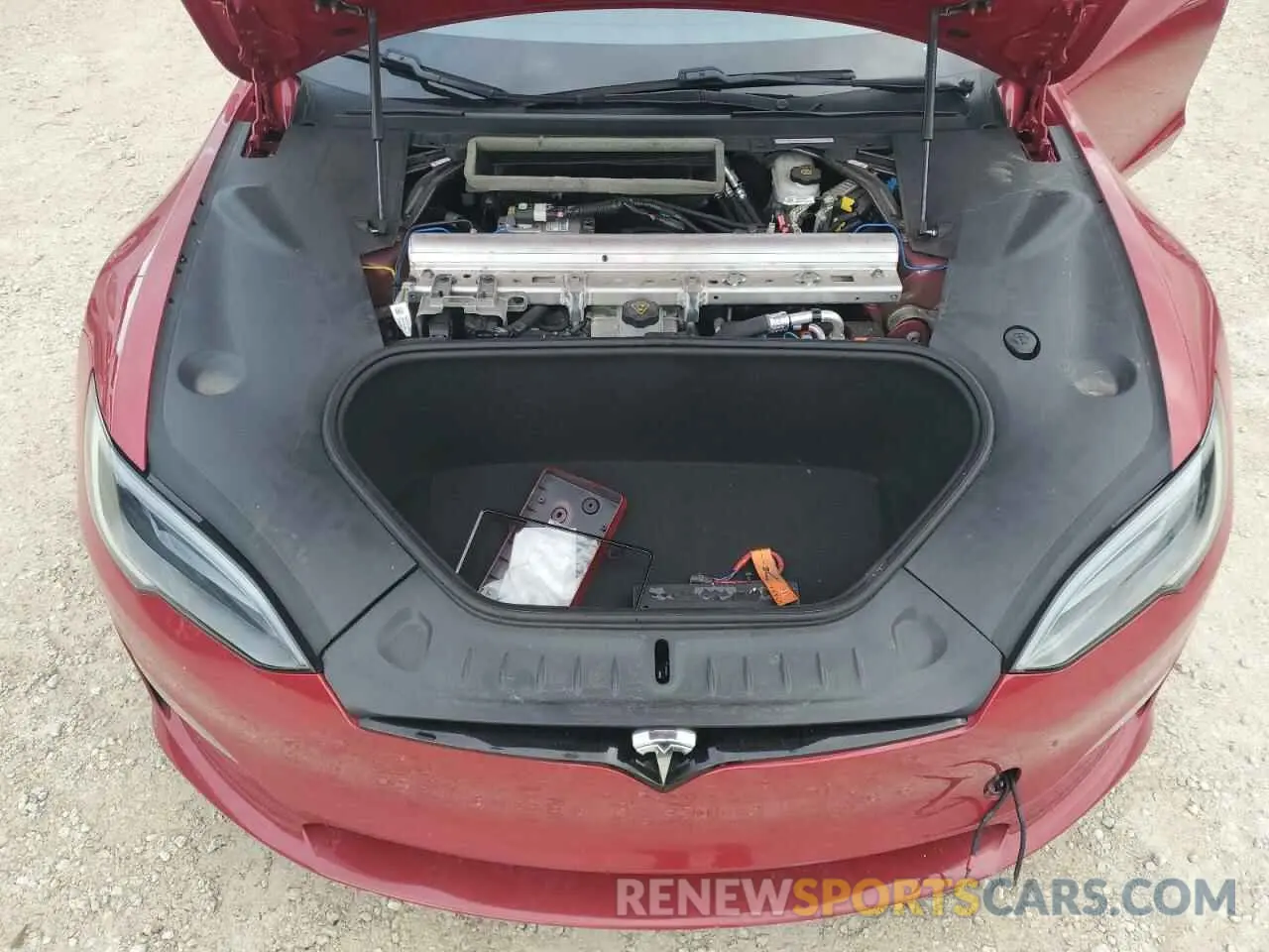 11 fotografías del automóvil dañado 5YJSA1E67PF499058 TESLA MODEL S 2023