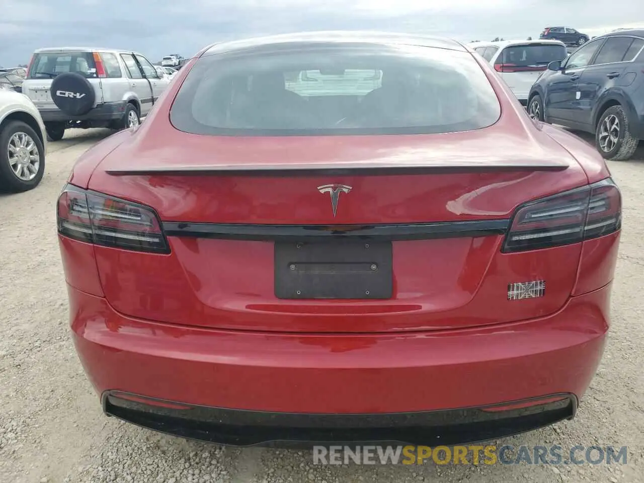 6 fotografías del automóvil dañado 5YJSA1E67PF499058 TESLA MODEL S 2023