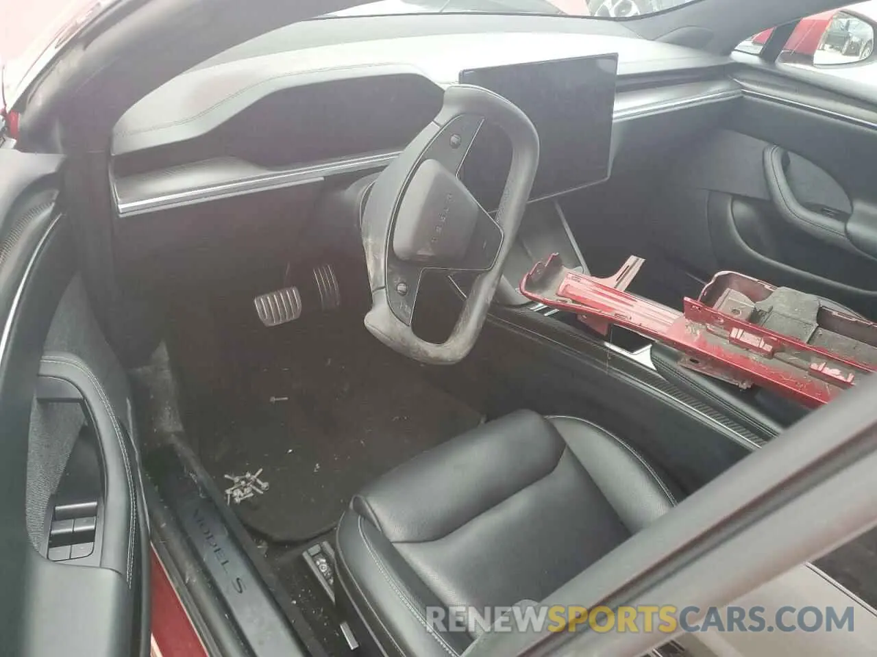 8 fotografías del automóvil dañado 5YJSA1E67PF499058 TESLA MODEL S 2023
