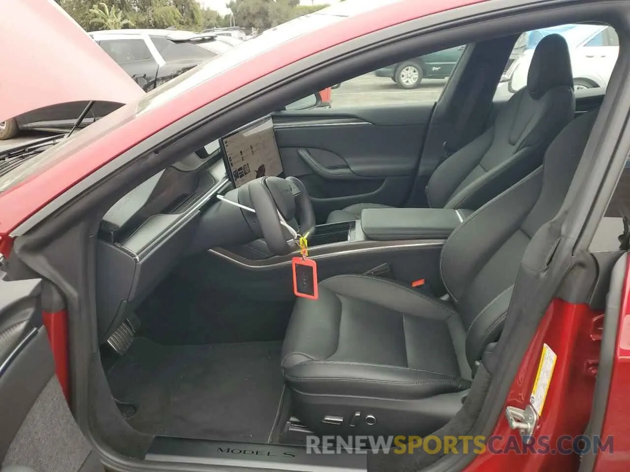 7 fotografías del automóvil dañado 5YJSA1E67PF522807 TESLA MODEL S 2023