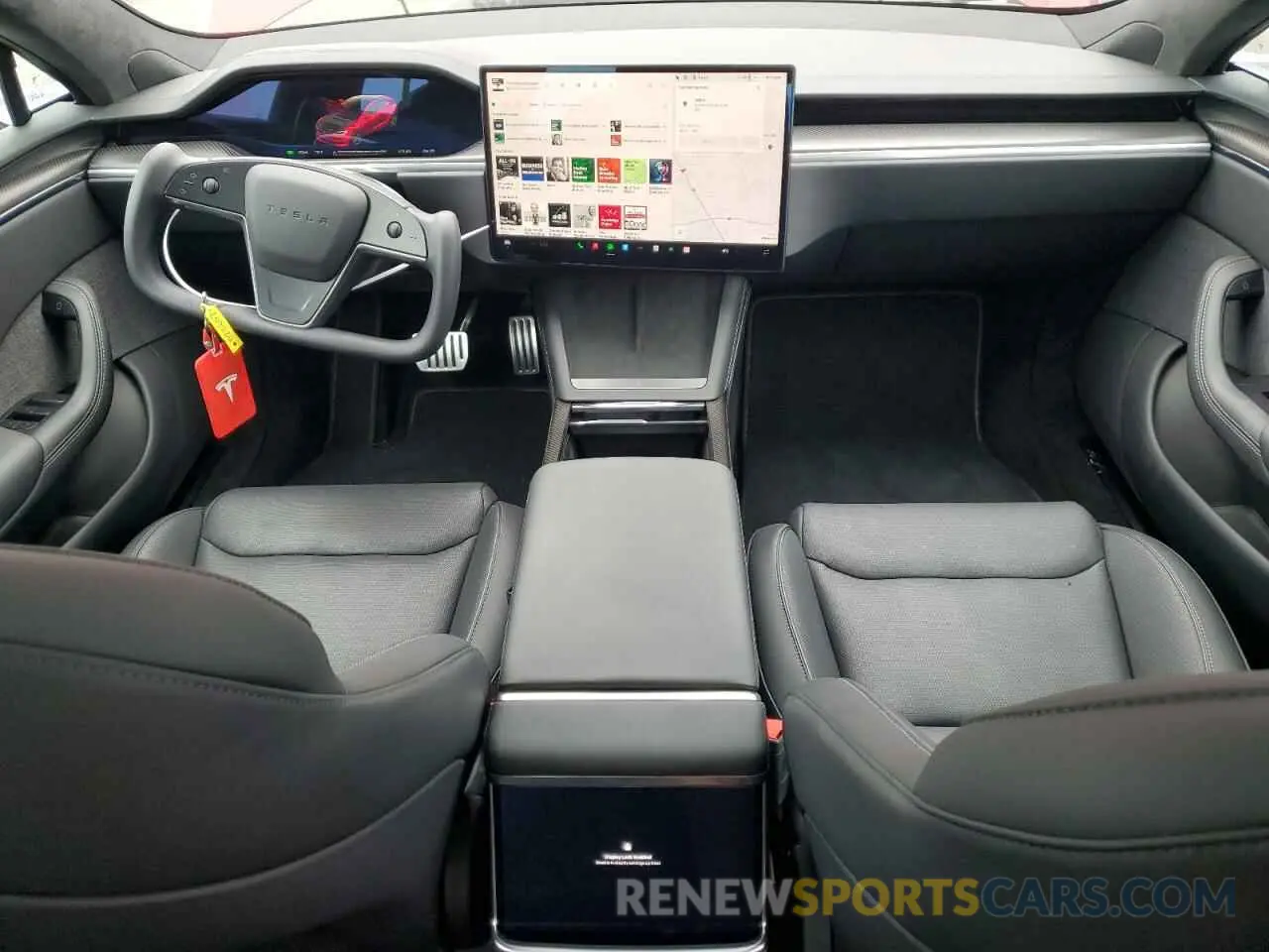 8 fotografías del automóvil dañado 5YJSA1E67PF522807 TESLA MODEL S 2023
