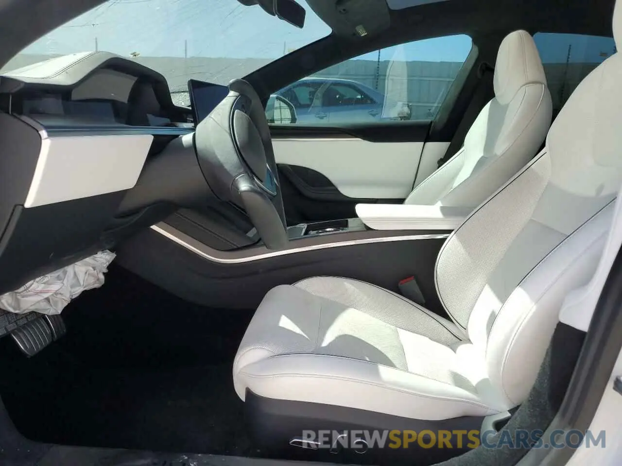 7 fotografías del automóvil dañado 5YJSA1E67PF525531 TESLA MODEL S 2023