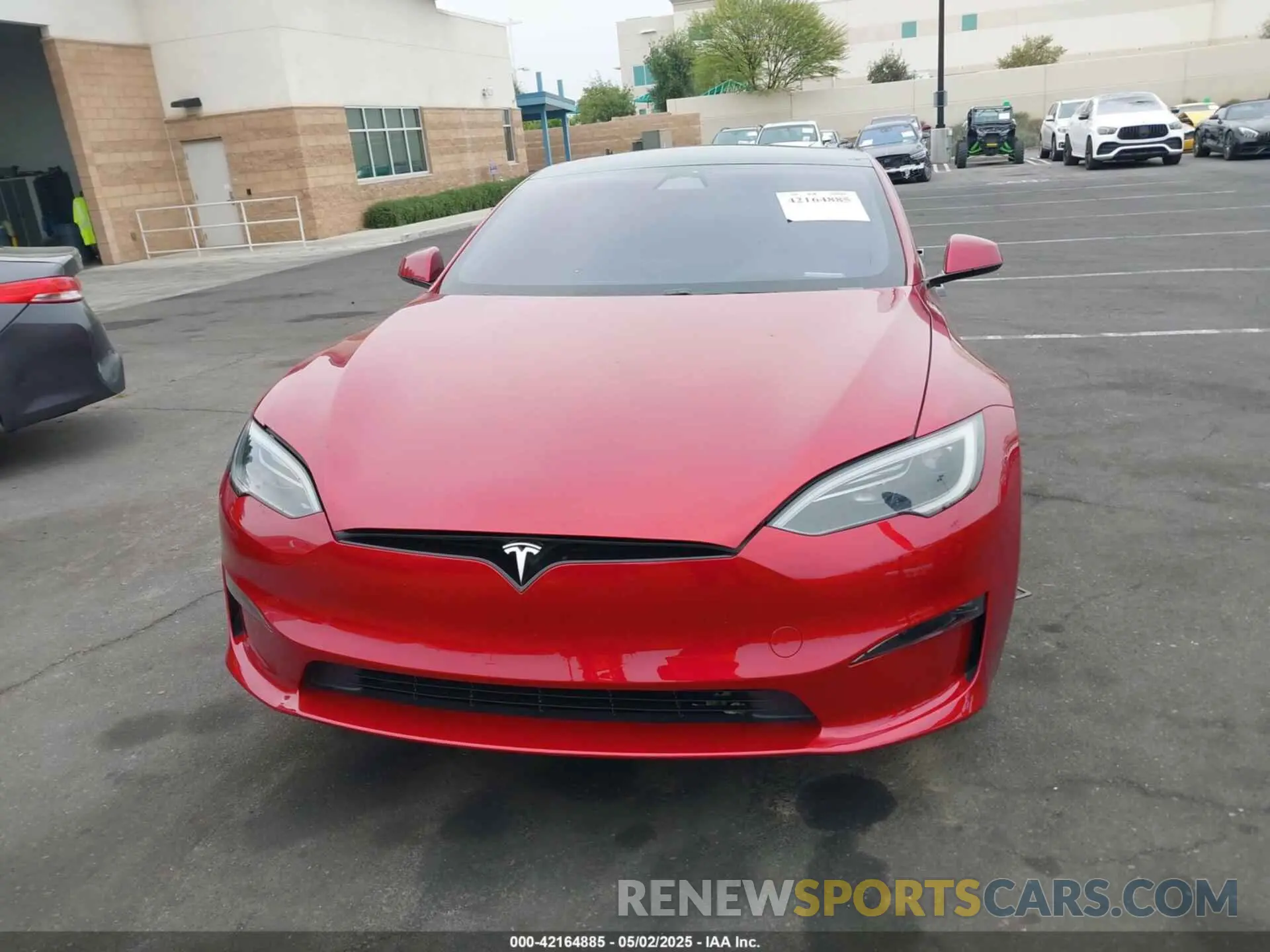 12 fotografías del automóvil dañado 5YJSA1E69PF510559 TESLA MODEL S 2023