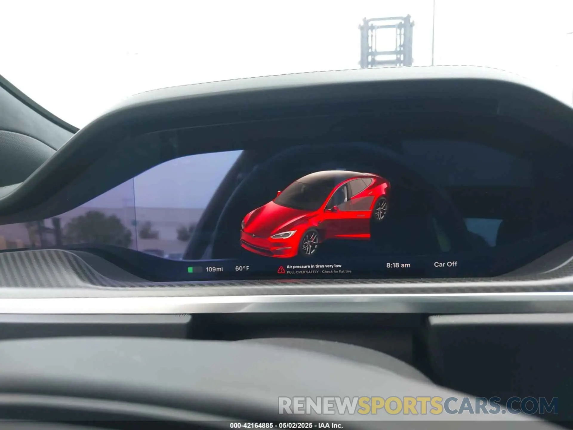 7 fotografías del automóvil dañado 5YJSA1E69PF510559 TESLA MODEL S 2023