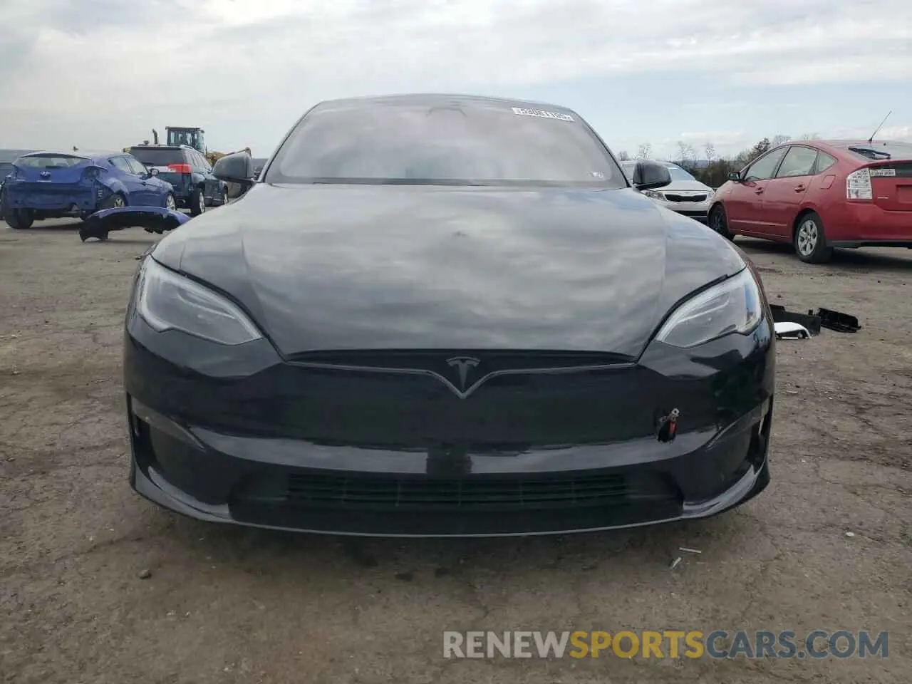 5 fotografías del automóvil dañado 5YJSA1E51RF533876 TESLA MODEL S 2024