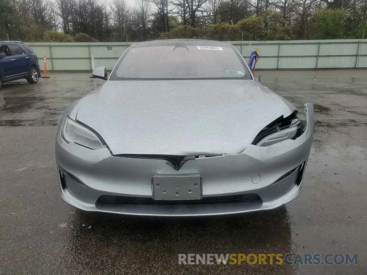 5 fotografías del automóvil dañado 5YJSA1E53RF542174 TESLA MODEL S 2024