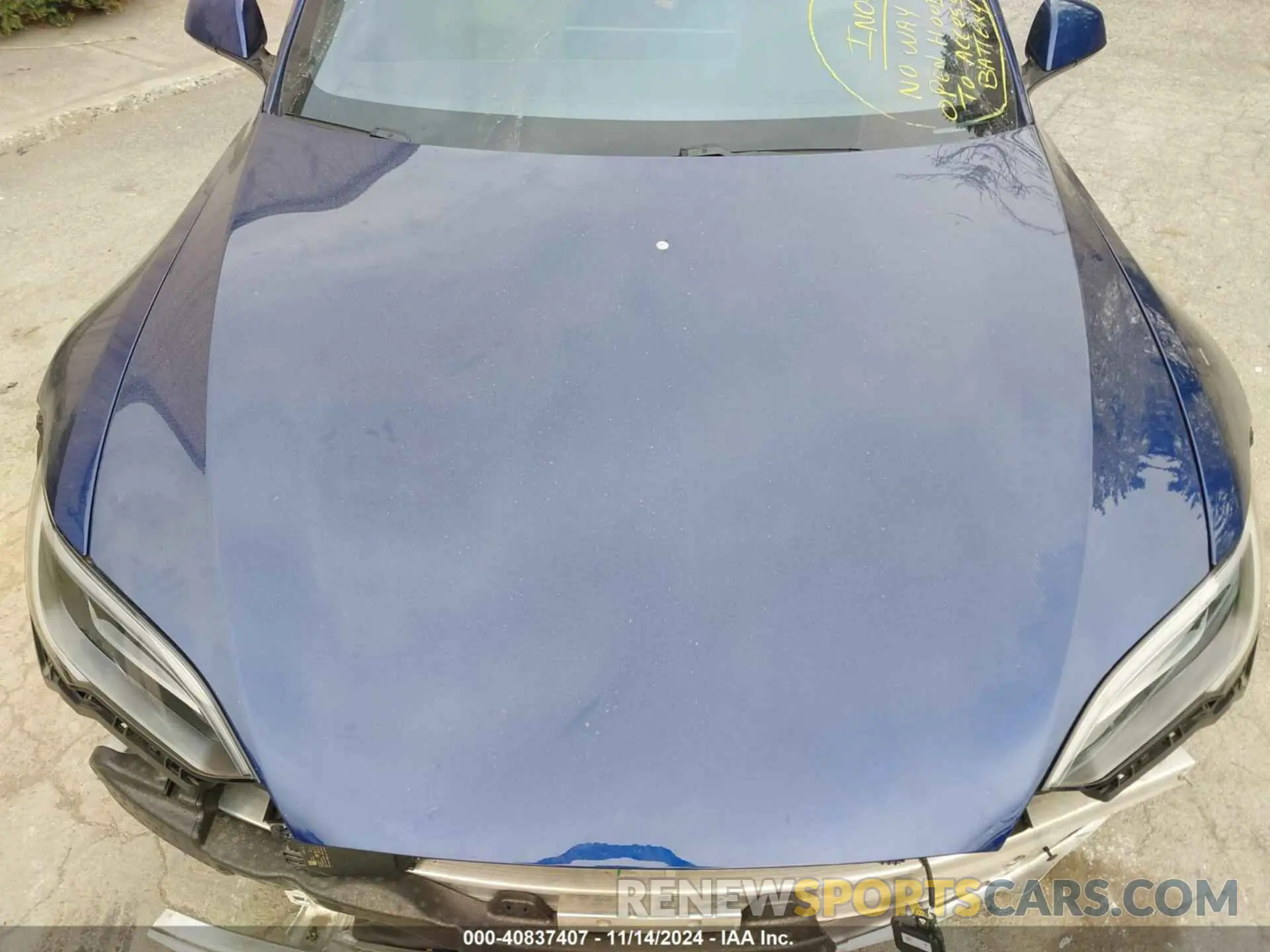 10 fotografías del automóvil dañado 5YJSA1E55RF535968 TESLA MODEL S 2024