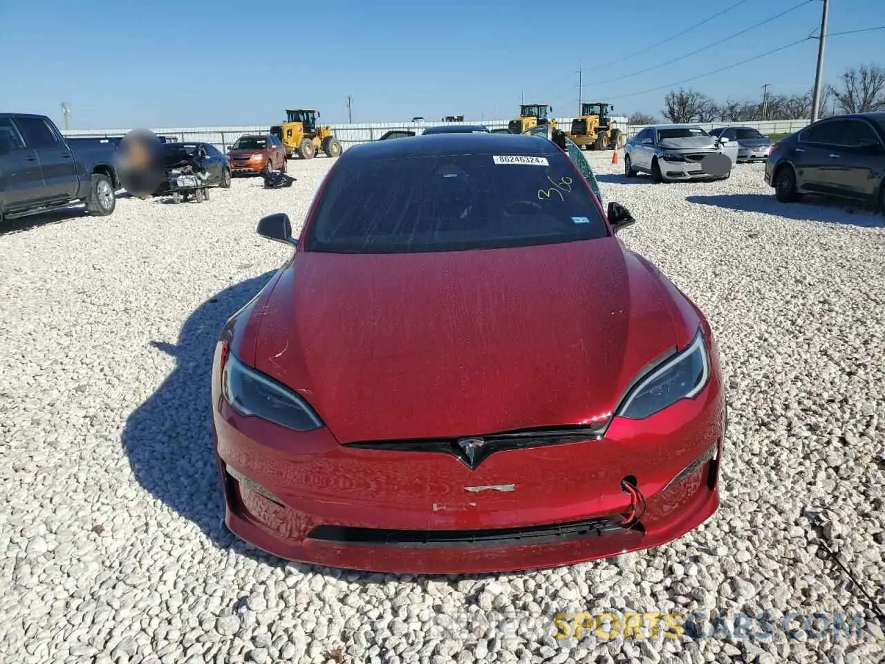 5 fotografías del automóvil dañado 5YJSA1E61RF533045 TESLA MODEL S 2024
