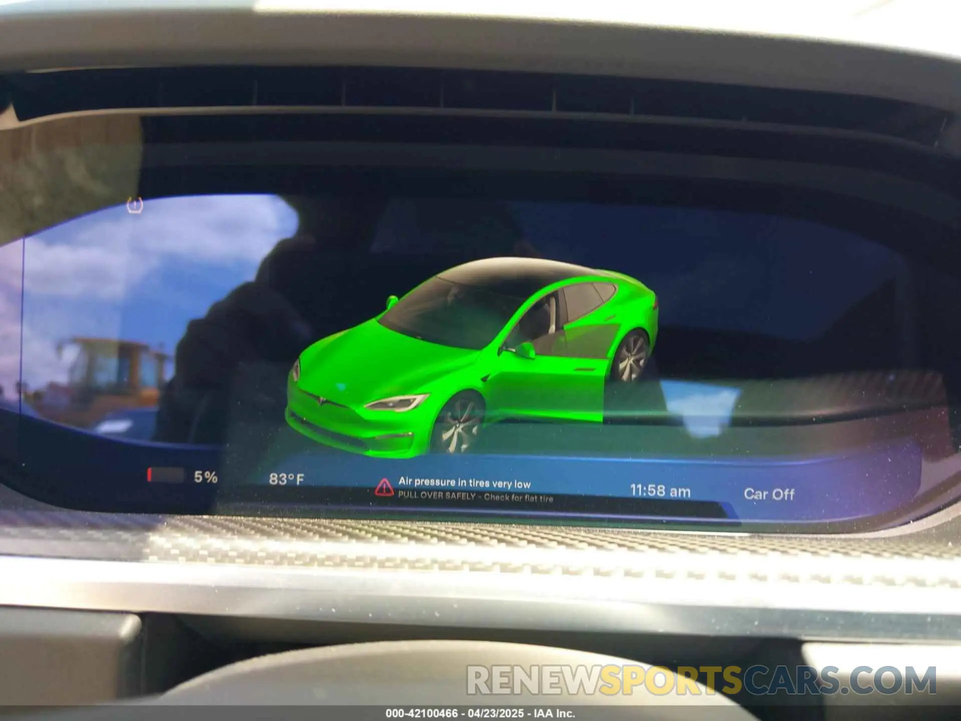7 fotografías del automóvil dañado 5YJSA1E64RF535646 TESLA MODEL S 2024