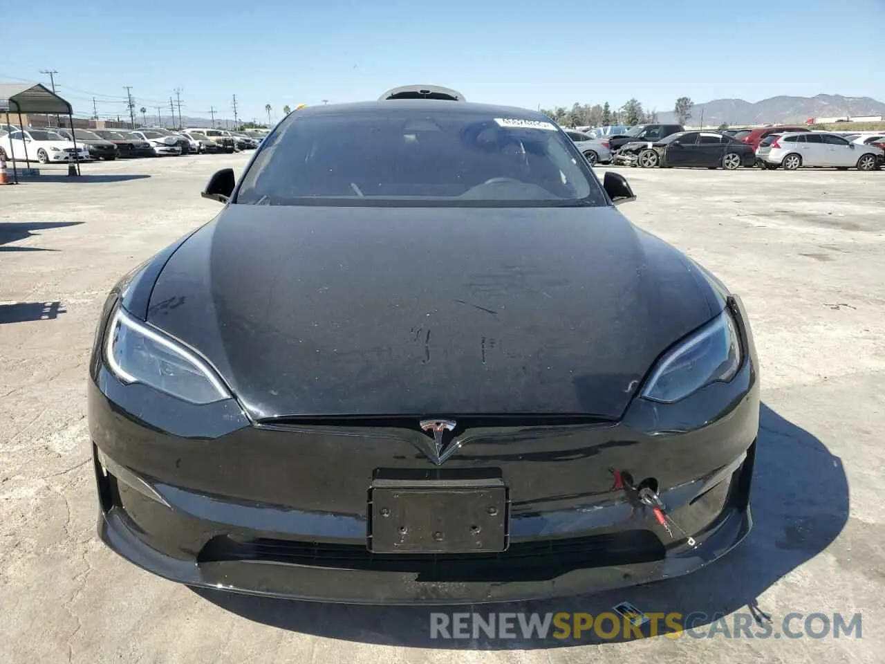 5 fotografías del automóvil dañado 5YJSA1E64RF538417 TESLA MODEL S 2024