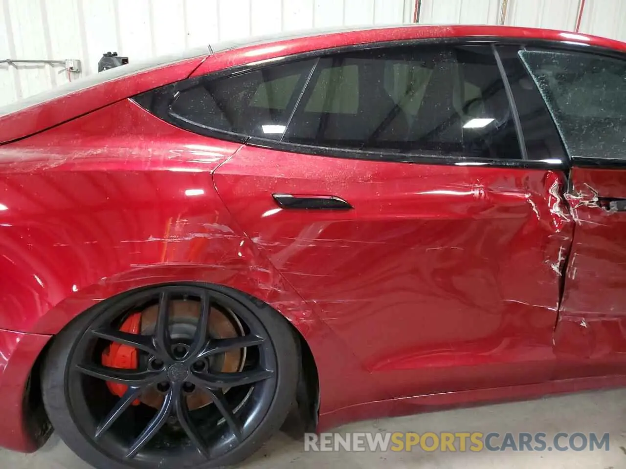 10 fotografías del automóvil dañado 5YJSA1E66RF538449 TESLA MODEL S 2024